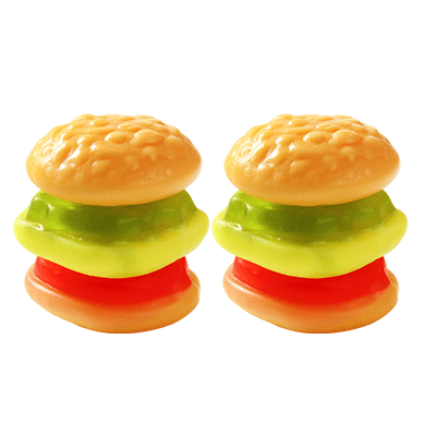 Hamburger gummy candy 