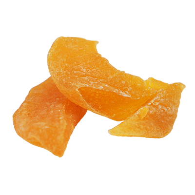 Dried yellow peach