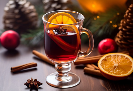 AGOLYN dried orange with red wine 