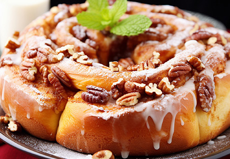 AGOLYN walnut kernel with cake 