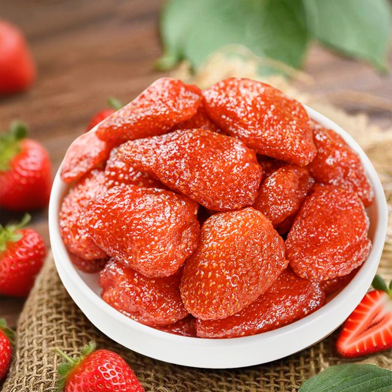 Premium Candied Dried Strawberries