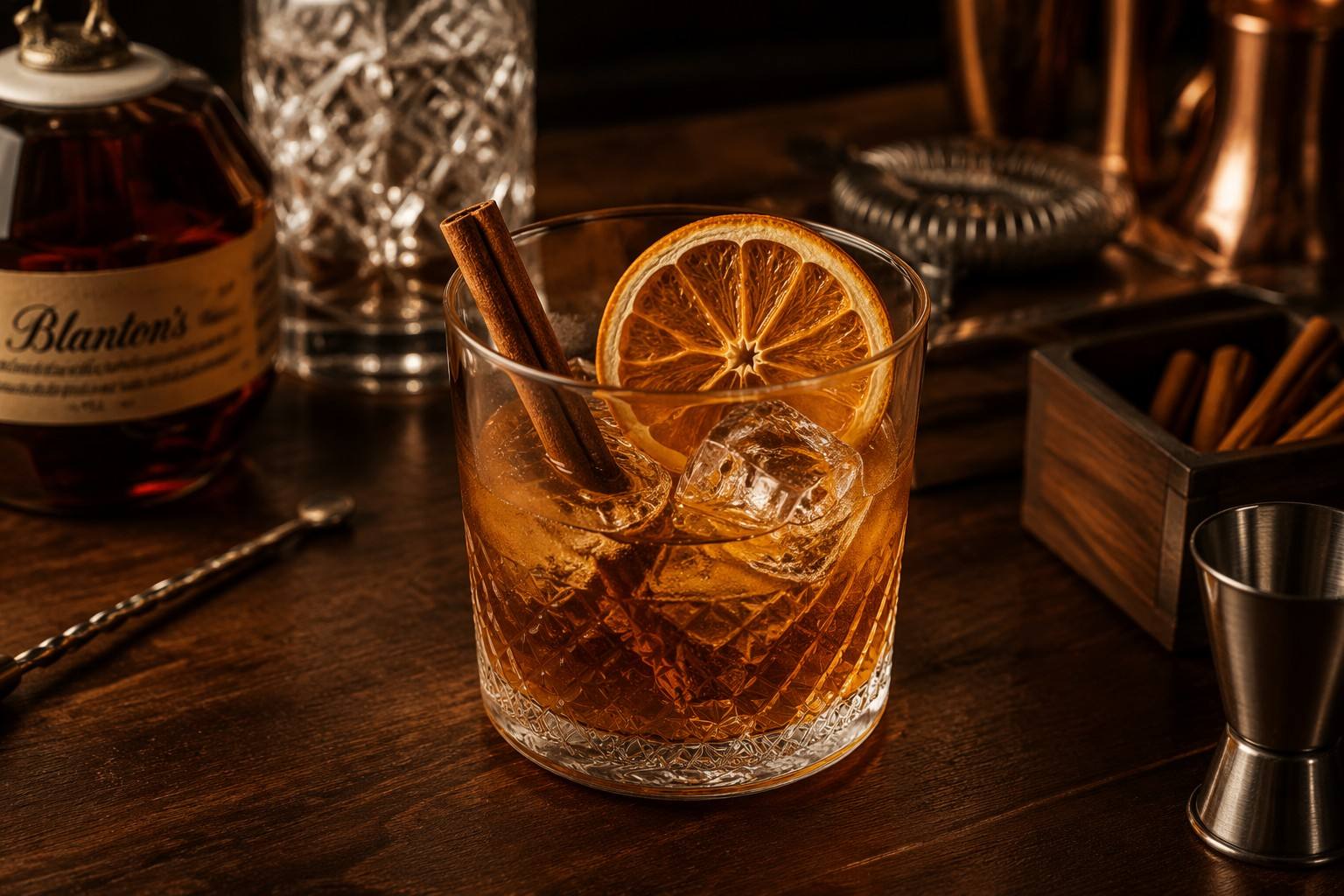 Dried Orange Slice Cocktails