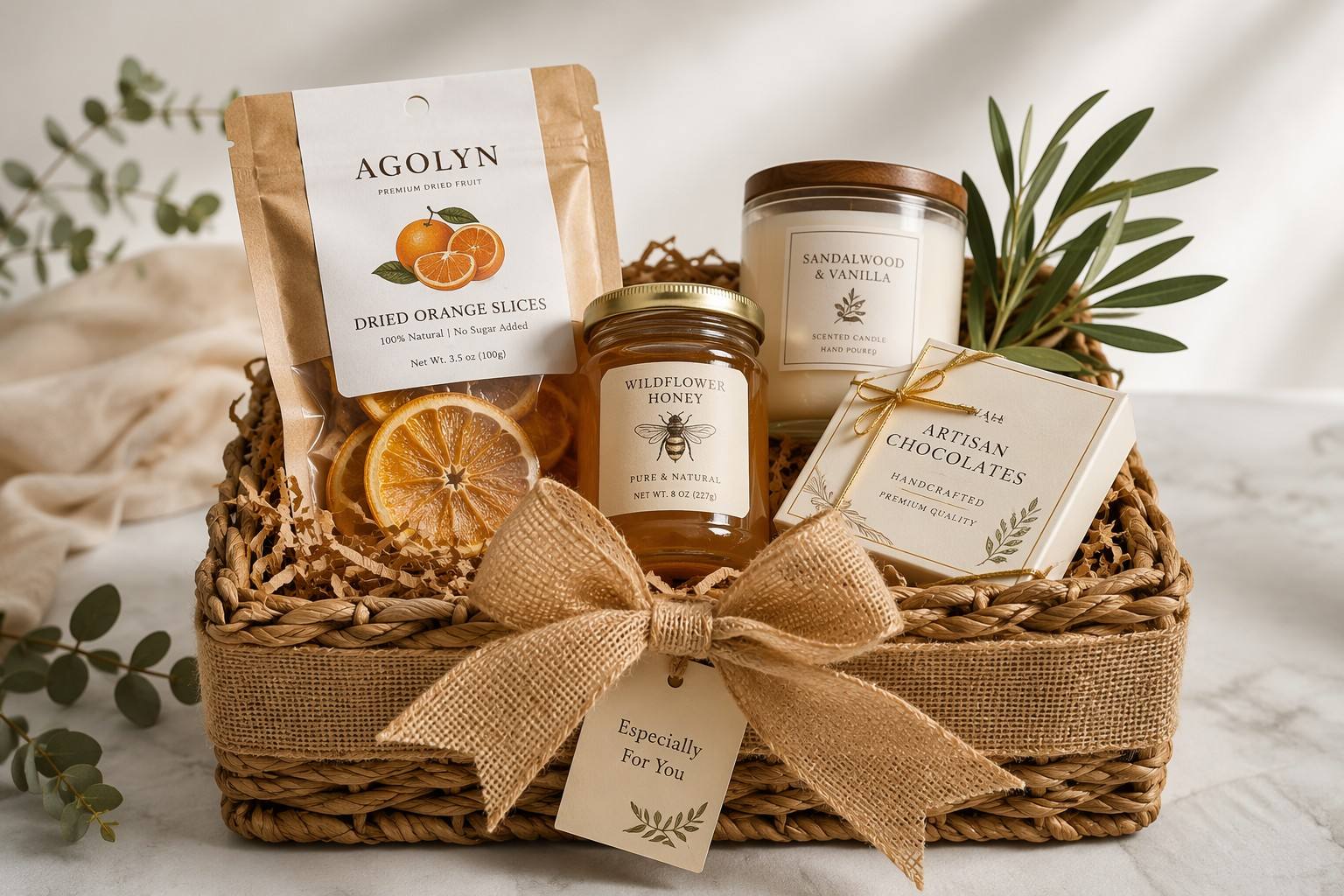 Dried Orange Gift Baskets