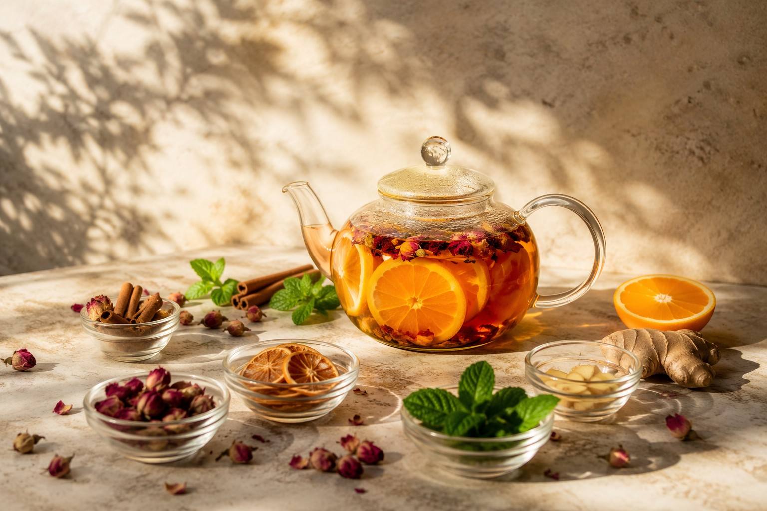 Beautiful Orange Slice Tea Pairings