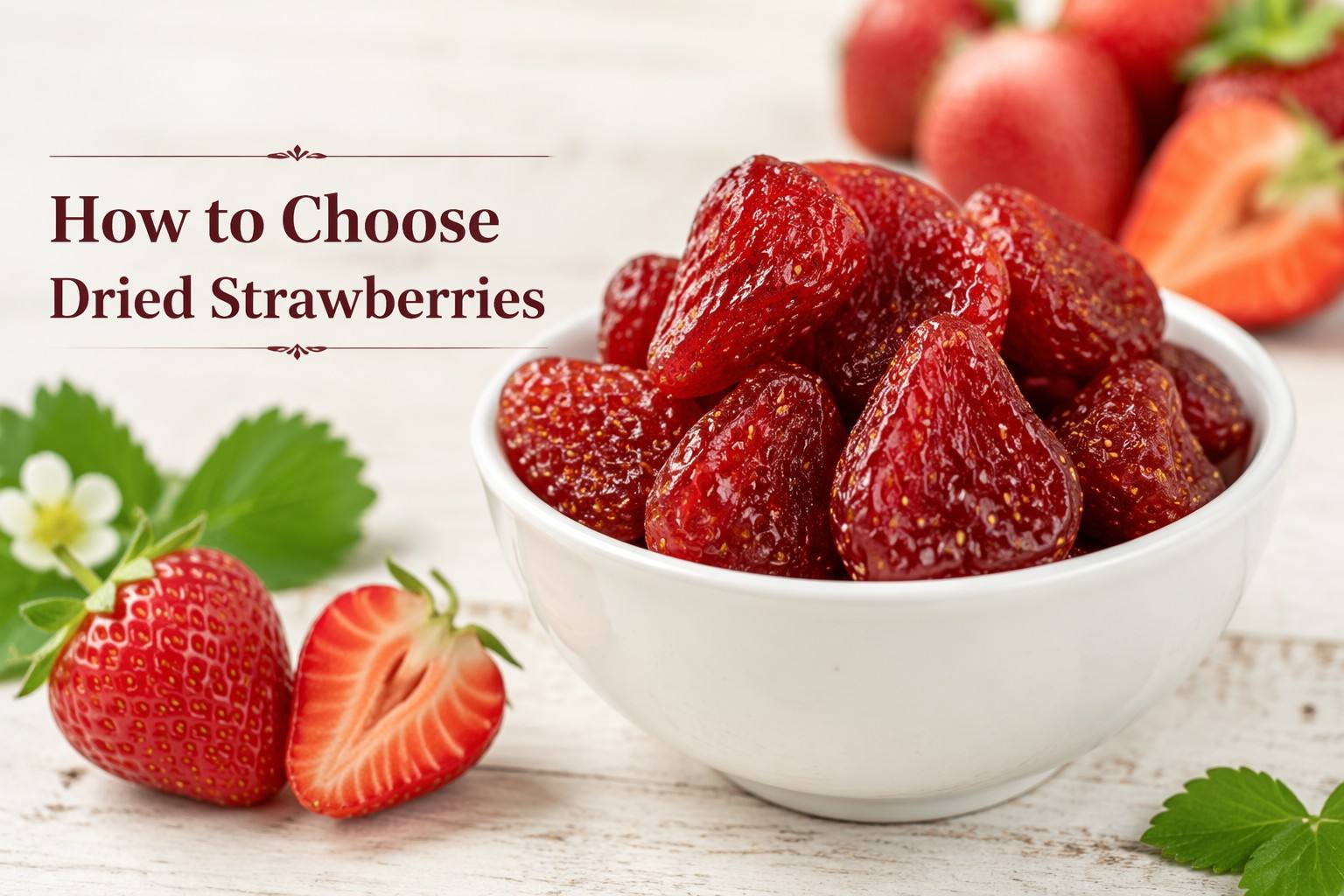 How to Choose Dried Strawberries Buying Guide