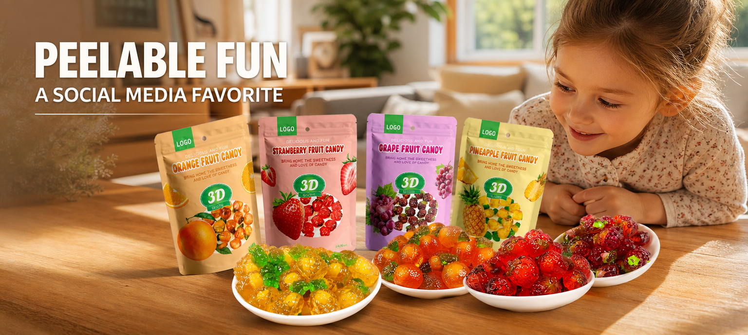 Viral 3D and Peelable Gummies Collection