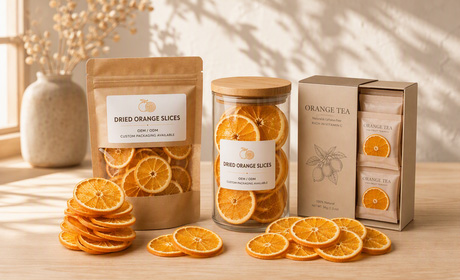 Dried Orange Slices for Tea — Bulk Supply for Tea Brands