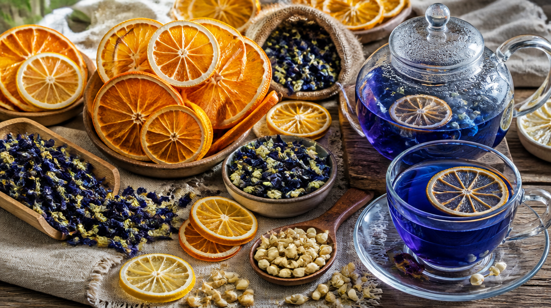 B2B Sourcing Guide: Bulk Dried Lemon, Butterfly Pea & Jasmine