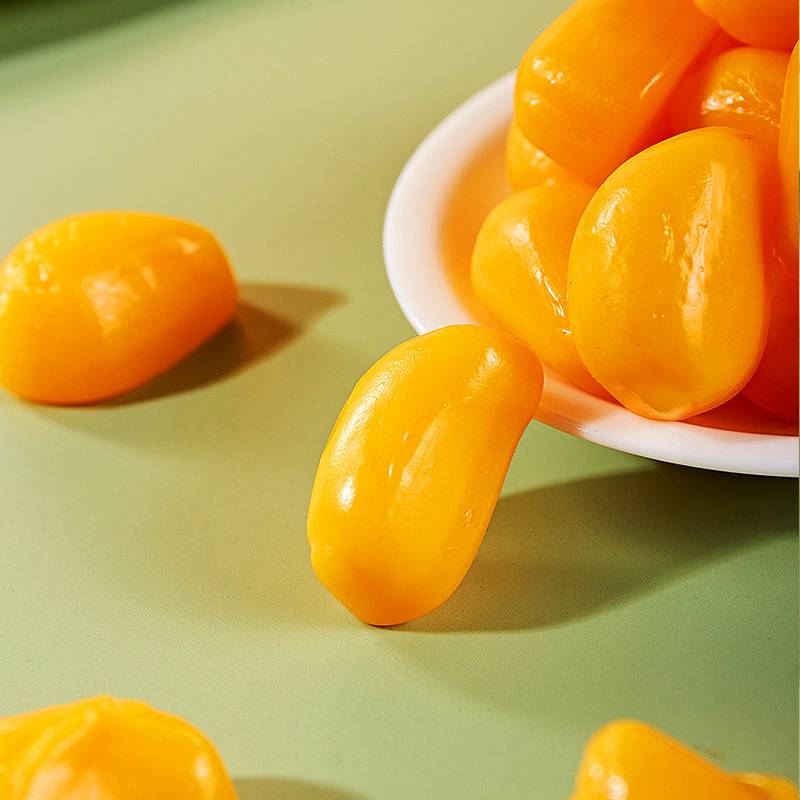 Mango peeling gummy candy