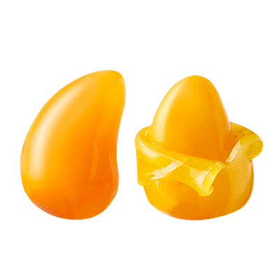 Mango peeling gummy candy