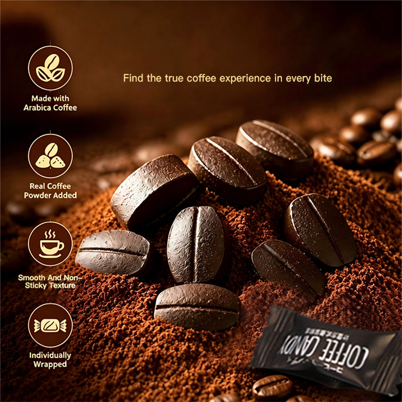 Coffee tablets candy
