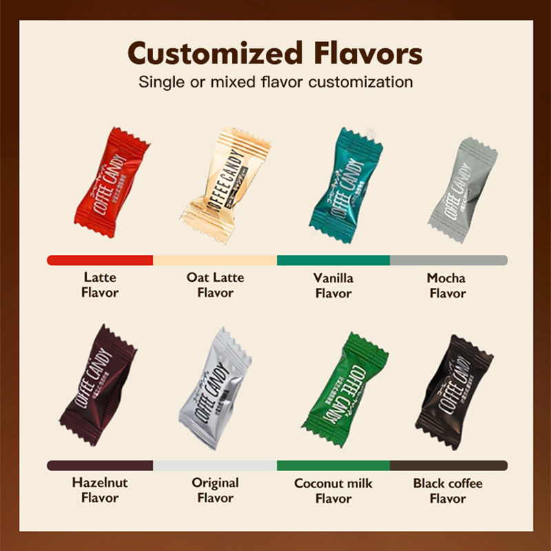 Coffee tablets candy
